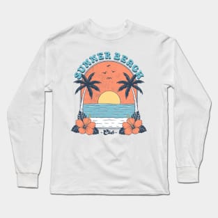 Summer beach Club Long Sleeve T-Shirt